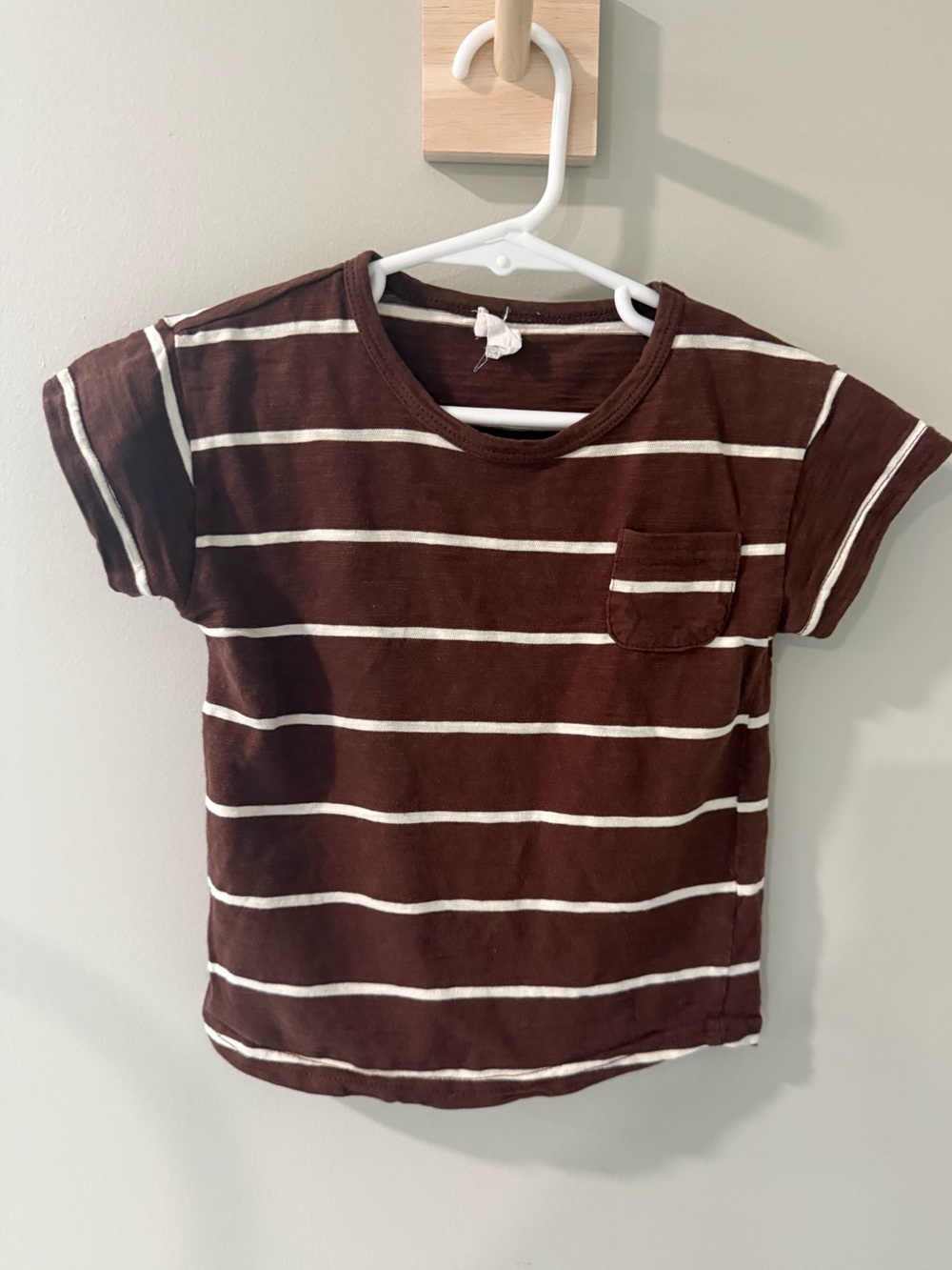Jamie Kay 2T Boys Brown Striped T-Shirt